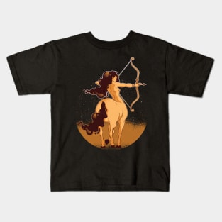 Sagittarius Woman Kids T-Shirt